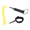 9.8ft Surf Leash Spiral TPU Coiled Stand Up Paddleboard Rope Surfboarding Ankle Strap 360 Degree