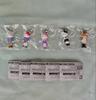 Hello Kitty Ashinaga Mejirushi Accessory Complete Set 5 Capsule Toy