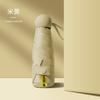 Macaron color ultra-light portable pencil umbrella, black coating sun protection umbrella, dual-purpose sun-and-rain dual-use, customizable logo
