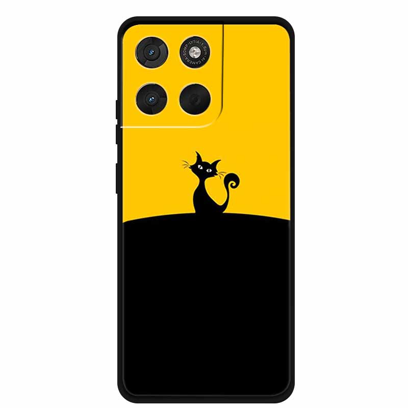 For Moto G67 G77 Case Cute Cat Luxury Soft Silicone Back Cover Phone Cases for Motorola Moto G77 5G MotoG67 Shockproof Fundas