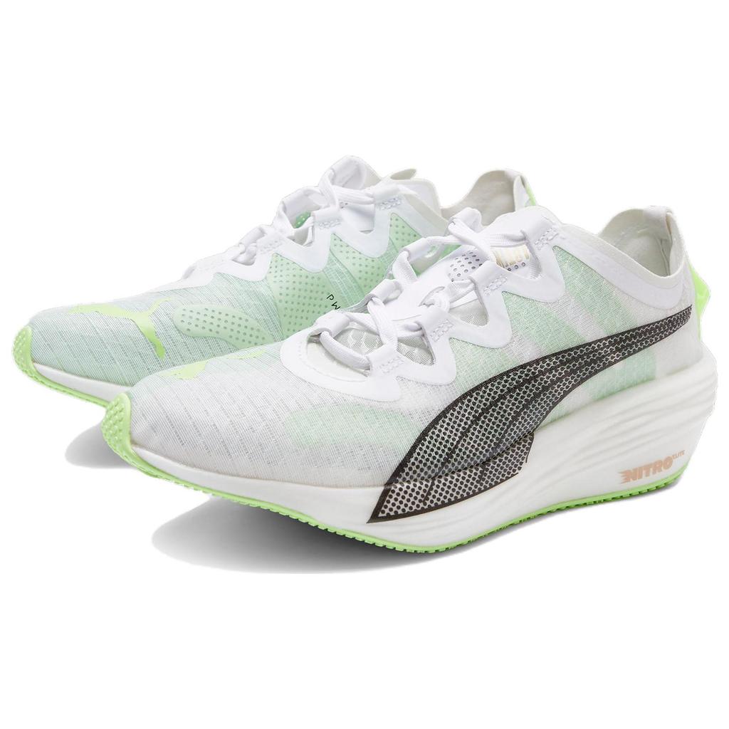 New PUMA Fast Fwd Nitro Elite 'White Green Black' Women's 377803-02