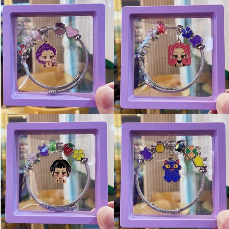 Durable Hot-selling Cartoon Anime K-POP Demon Hunter Girl Group Bracelet Fashion Bead Jewelry Suitable for Decoration and Gift Giving