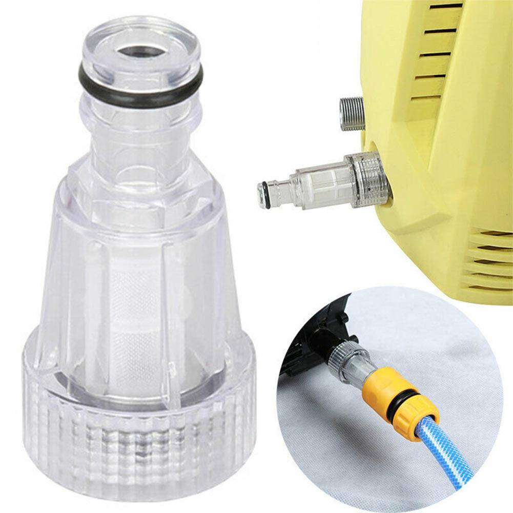 Water Filter Pressure Washer Filter 3 4 Inch Plastic Replace Replacement Spare Tool Transparent Accessory Clear