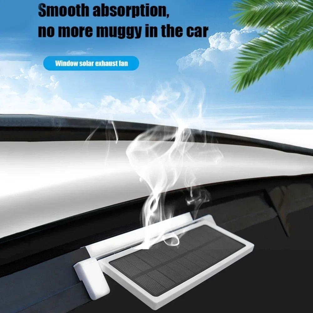 Exhaust Function Solar Powered Car Fan Solar Powered Cooling Fan Car Exhaust Fan  Vehicle Cooling