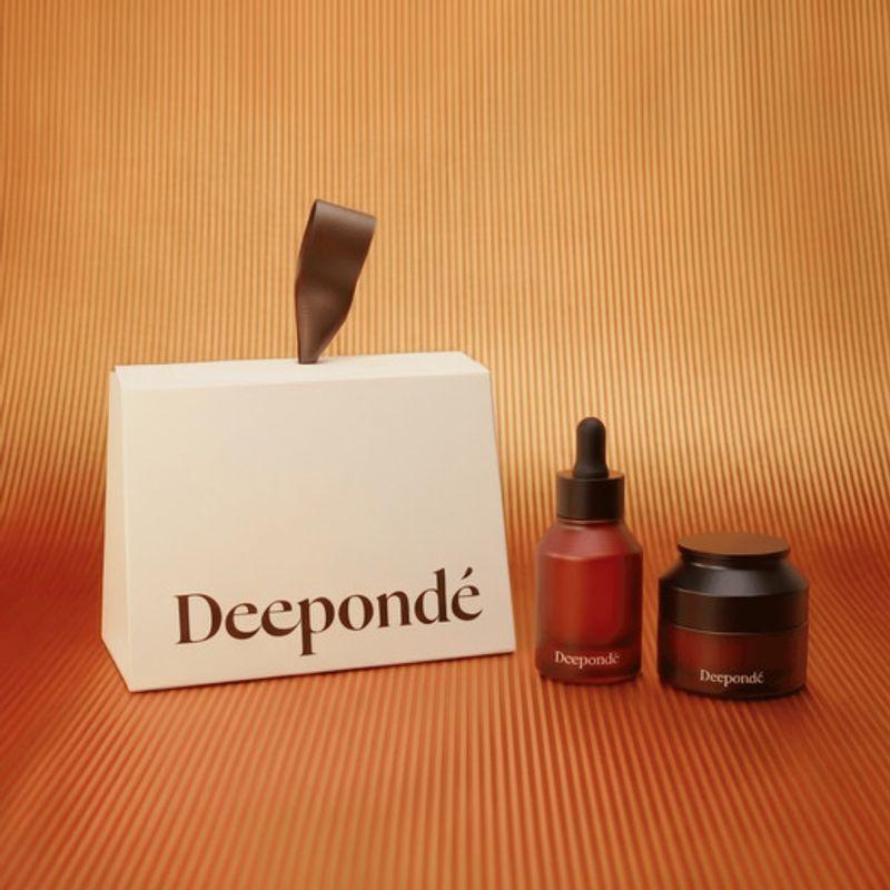 Deeponde Glutathione Toning Ampoule + Barrier Cream Gift Set 50ml