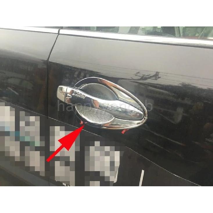 Door Handle Cover Cup Bowl Trim for 2016-2018 Nissan Altima External Handles