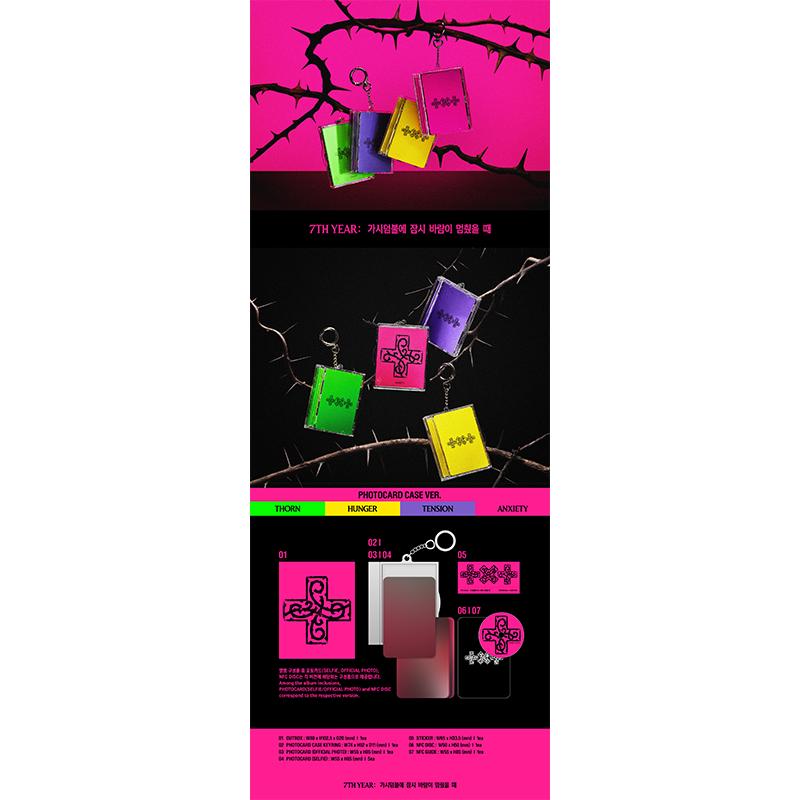 [Vorbestellung] TXT - [7. Jahr: Wenn der Wind in den Dornen aufhört] Fotokartenhülle Ver. (Online-Vorteil)