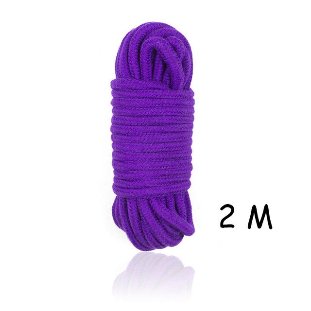 Bondage Restraint Rope Slave Sex Toys For Couples Adult Games Products Shibari Hogtie Fetish Harnes 2/5/10/20M Thicken Cotton