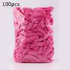 Disposable Shower Cap Covers Transparent Waterproof Sauna Bath Hair Caps Home Bathroom Accessories