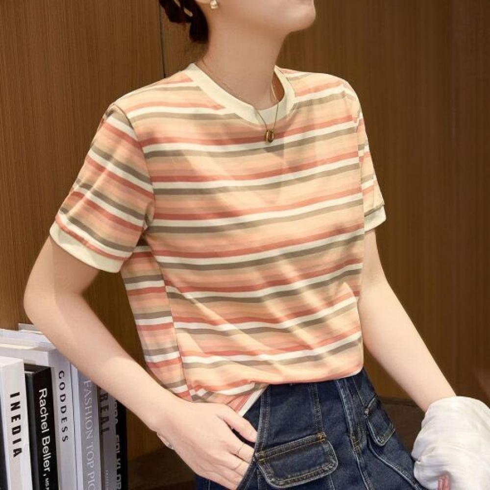 Navava Women Casual Daily Round Neck ShorT Sleeve T shirT nT3298