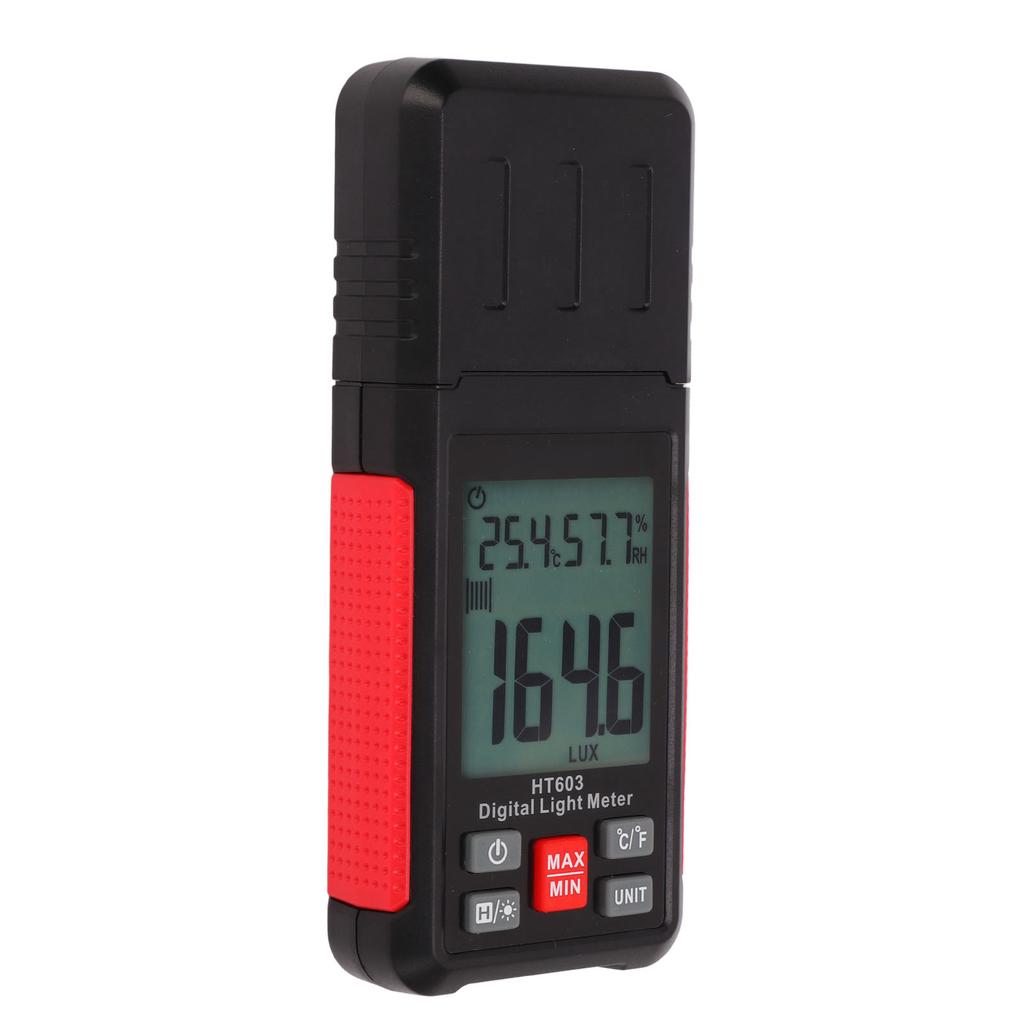 Digital Light Meter Professional High Accuracy Quick Response Luxmeter Large Range Brightness Tester Illuminometer