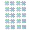 Fluorescence Breast Stickers,Pasties Nipple Stickers Disposable Sticky Breast Petal,Nipple Cover for Women Girls