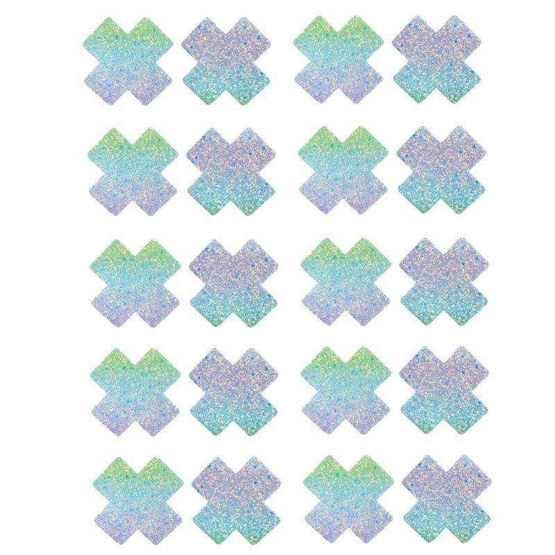 Fluorescence Breast Stickers,Pasties Nipple Stickers Disposable Sticky Breast Petal,Nipple Cover for Women Girls