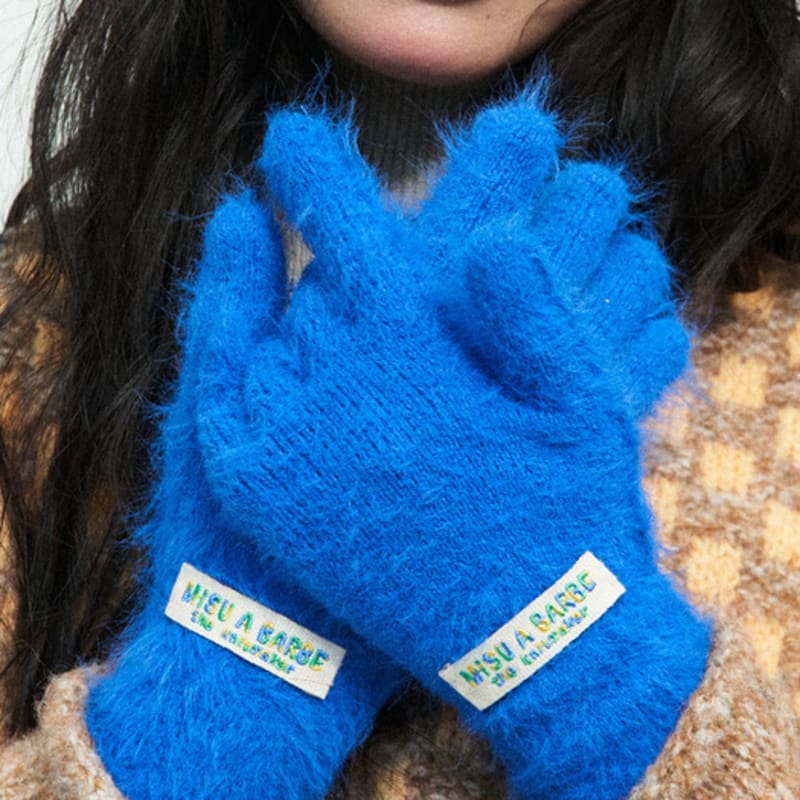 

MISU A BARBE ПЕРЧАТКИ СИНИЙ МОНСТР SMALL