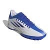 Adidas X Speedflow .3 Comfortable Lace-Up Turf Soccer Shoes Unisex Soccer Shoes White Blue GW7509