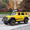 New 1:24 Tank 300 SUV Car Alloy Car Model Die-cast Metal Toy Off-road Car Car Model Sound and Light Pull Back Can Open The Door Children Boy Gift