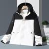 New Unisex Windproof Waterproof Hooded Jacket for Spring/Autumn Outdoor Sports