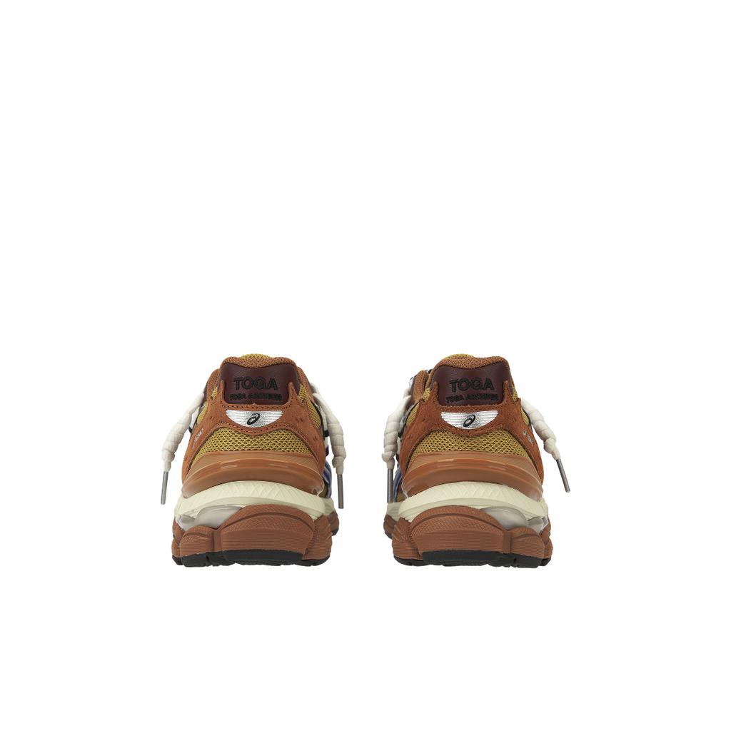 TOGA X ASICS Gel Cumulus 16 TG Brown Blue Pure Silver Unisex Sneakers 1203A838-200