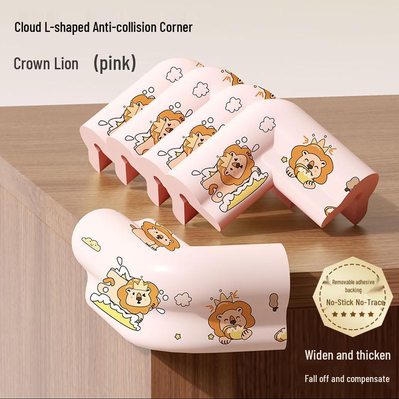 Non-adhesive Thickened Anti-collision Strip for Infants and Kindergarten Furniture Corners