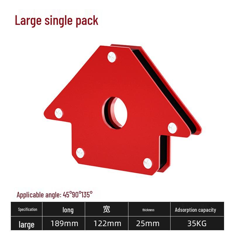 90° Electric Welding Magnet Fixture - Strong Magnetic Angle Locator