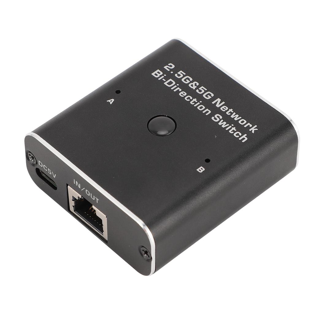 1000 Mbps Network Switch Professional 2 In 1 Out Or 1 In 2 Out Bidirectional Interchange RJ45 Network Splitter