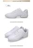 Scarpe Bianche Aerobica e Danza per Bambini - Suola Morbida Antiscivolo per Ragazze, Cheerleading e Allenamento 610