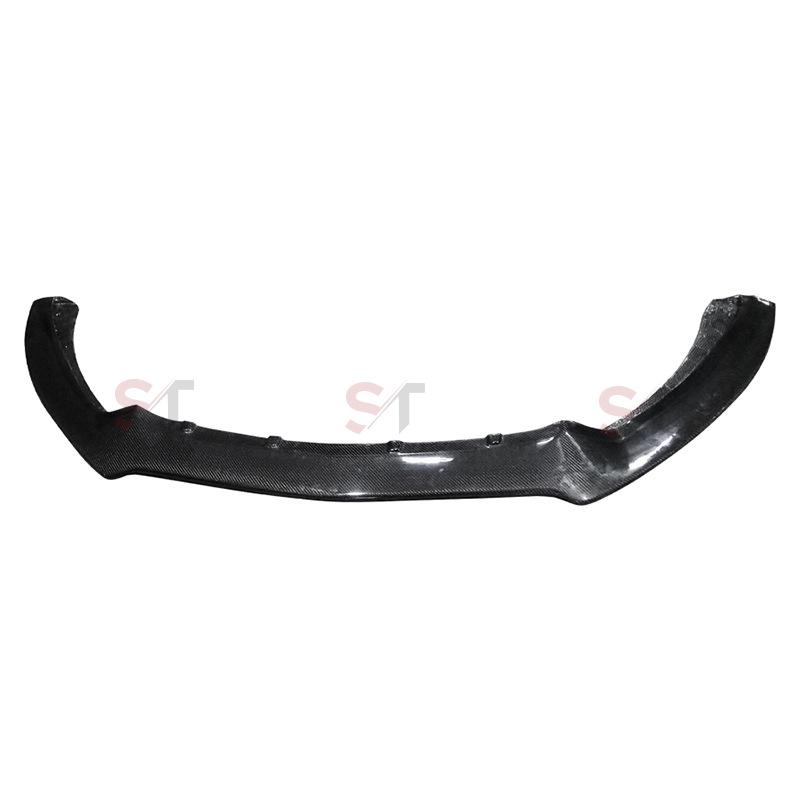 2015-2017 Ford Mustang Carbon Fiber Front Lip, Flame-Style Splitter, and Chin Guard