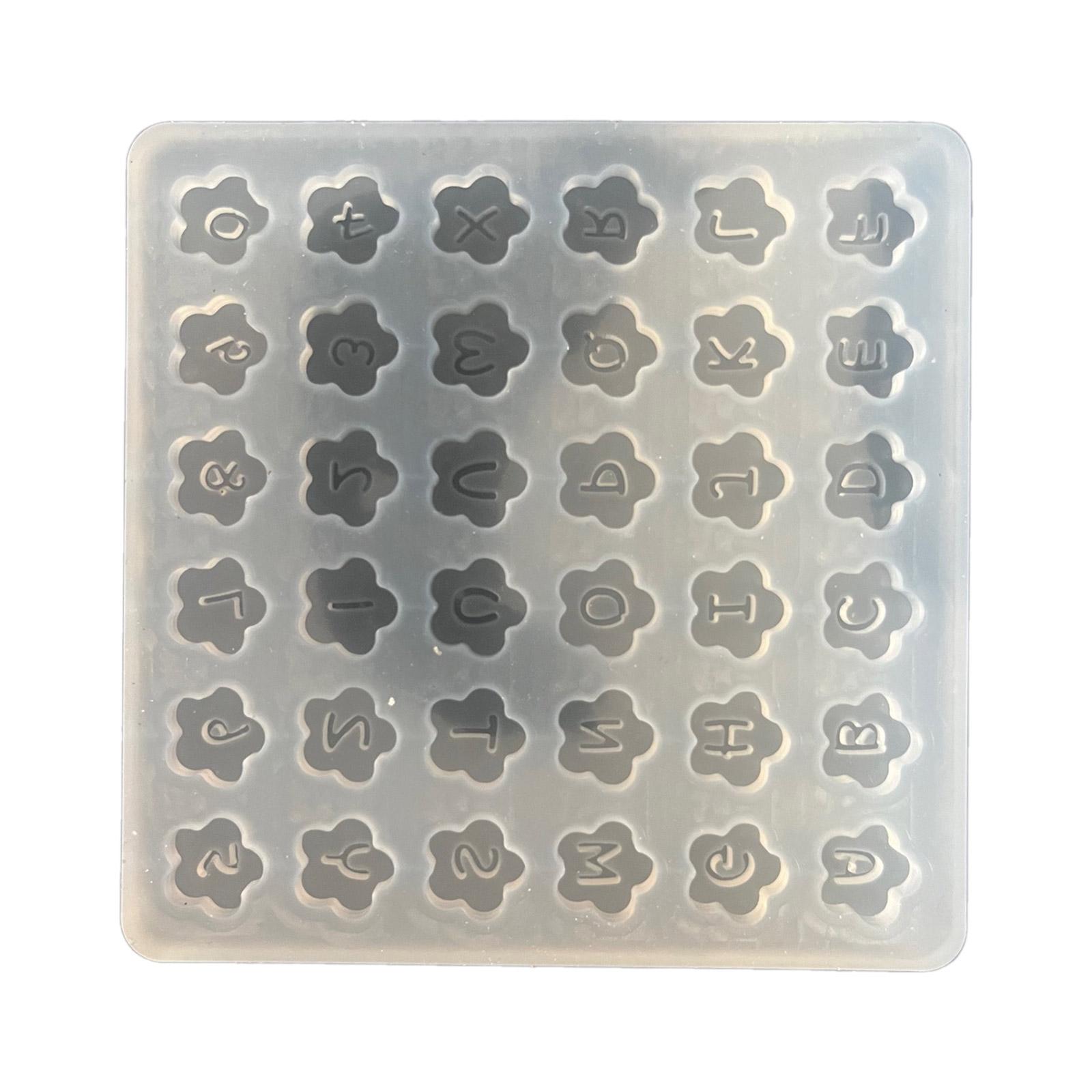 

Креативная форма для цветов и букв, форма для цветочных алфавитов, силиконовые формы для рукоделия, очаровательные формы, силиконовые для детей A