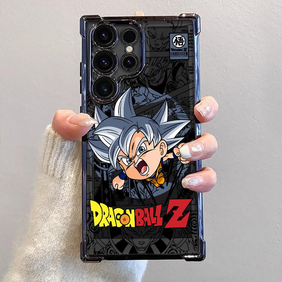 DBZ Dragon BALL Phone Case for Samsung Galaxy S21 Plus S20 FE S24 S22 Ultra S25 Edge S23 Clear Cover