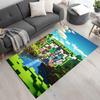 Minecraft Area Rug Design for Game Room Dormitory Playrooms Dining Room Antislip Carpet Decorate Offices Best for Christmas