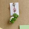 Cartoon Plush Turtle Charm Keychains Sweet Cute Pendant Car Keyring Backpack Decoration Fashion Jewelry for Women Girls