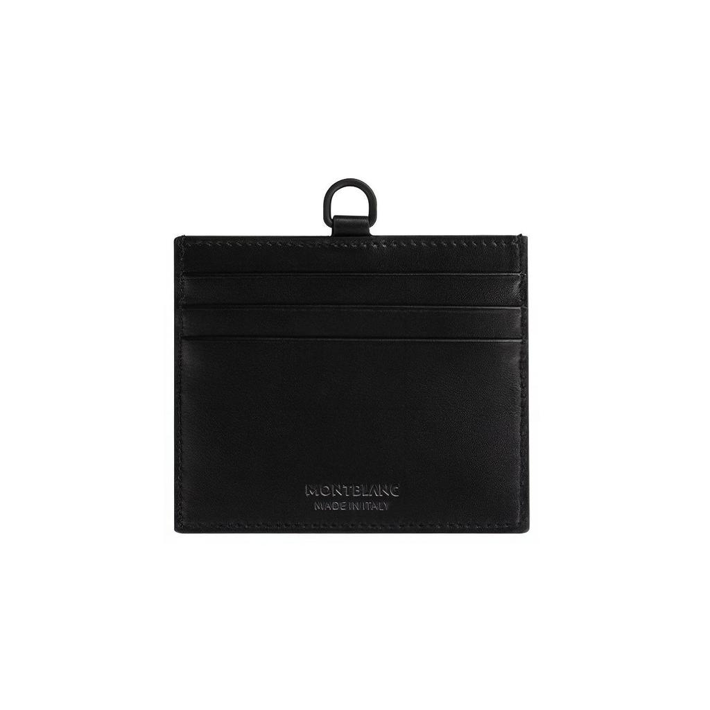 Montblanc Style 3.0 Series Logo Embossed Full Grain Leather Card Holder Men Accessories British-Green 129987
