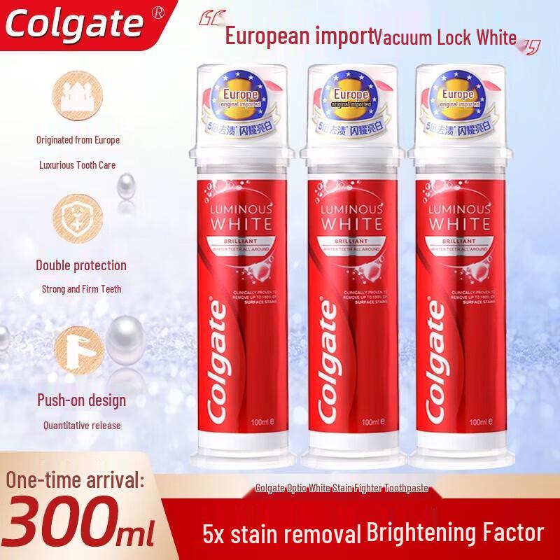 Colgate European Imported Whitening & Stain Removal Toothpaste