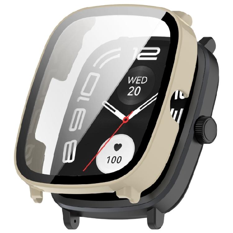 Antiscratch Housing Full Coverage Screen Protector for RS5 Wearable Device PC Tempered Glass Antidust Smartwatch Shell