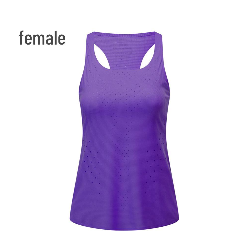 Marathon Schnelltrocknendes Mesh-Shirt für Männer & Frauen - Leichte Sportweste für Laufen & Trailtraining