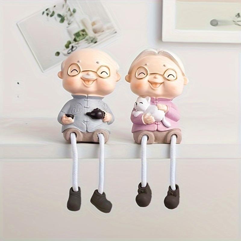 

Очаровательные подвесные куклы-пара, смоляной настенный декор для гостиной, винного шкафа, свадебное украшение, идеальная идея для подарка YD-003