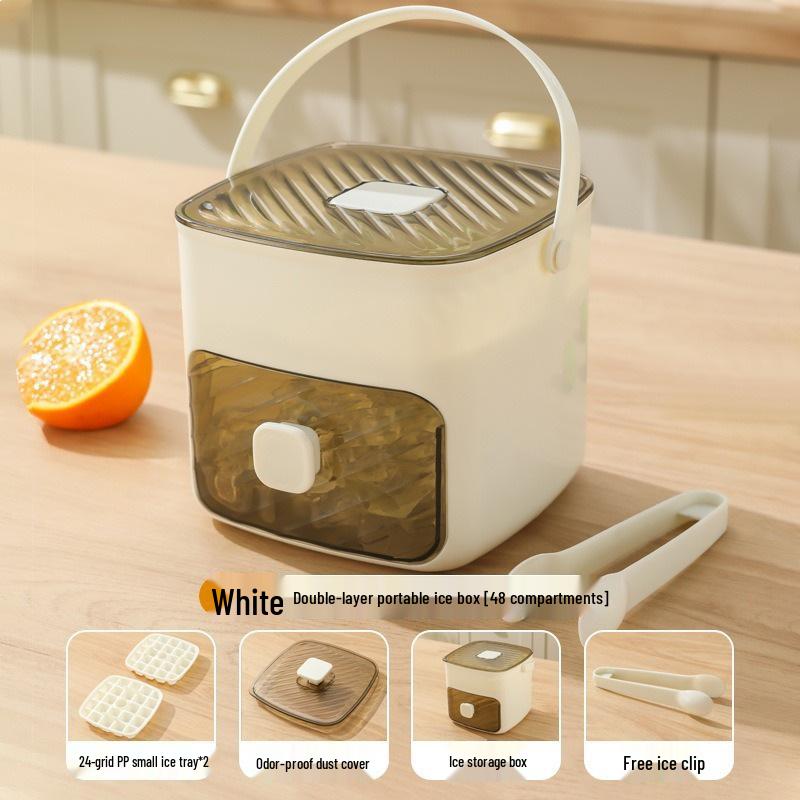 Large Capacity Ice Cube Tray & Ball Mold - Food Grade