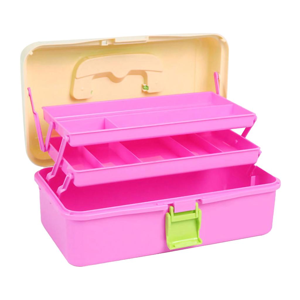 Art Student Storage Box Thickened Large 3 Layer Home Organizing Plastic Storage Case 561 Large Size