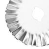 5PCS 45mm Wave Rotary Cutter Blade for Patchwork Leather Fabric Paper Cutting