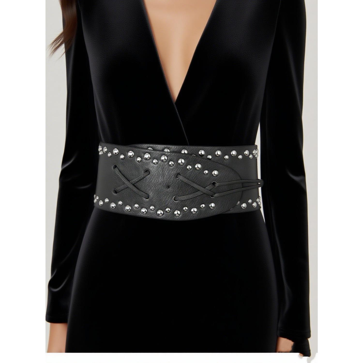 

Янтарный блестящий пояс, Подчеркивающий талию, Завязка-веревка, Юбка-пальто, Популярный цвет Янтарное украшение для талии