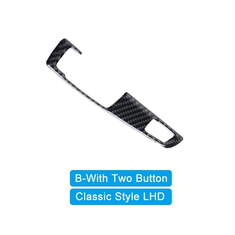Autocolant decorativ din fibra de carbon pentru panou schimbător de viteze pentru mașină pentru BMW Seria 5 F10 2011-17 Accesorii de interior pentru stil auto