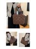Bambi Tote: Winter 2025 Large Capacity Embroidered Quilted Handbag - Versatile Fashionable Shoulder Bag