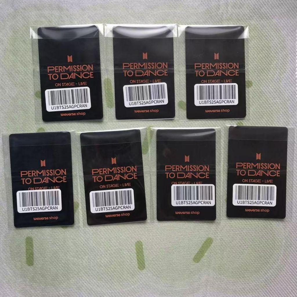 [USED] BTS P.T.D STAGE-SEOUL Bonus Trading Cards (7 Cards)