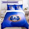 Sheffield Wednesday Football Printed 3 Pieces Bedding Set, Comfortable Skin Friendly Bedroom Duvet Cover Set