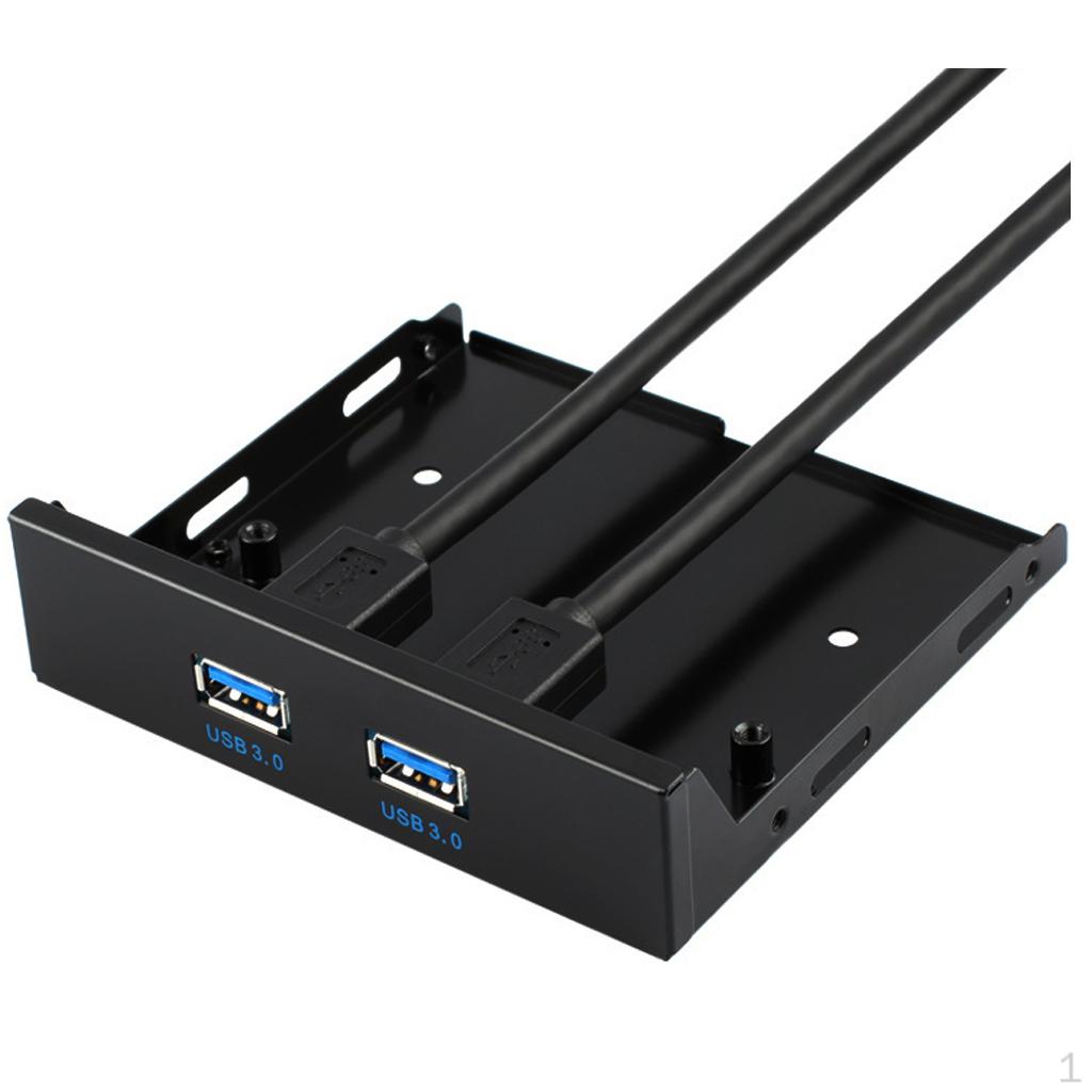 

2-Port USB 3.0 3.5 Expansion 20-Pin Bracket Cable for PC