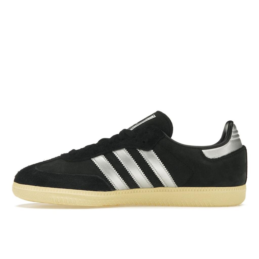 Adidas Samba OG Black Almost Yellow Women Sneakers Core-Black Matte-Silver IE8128