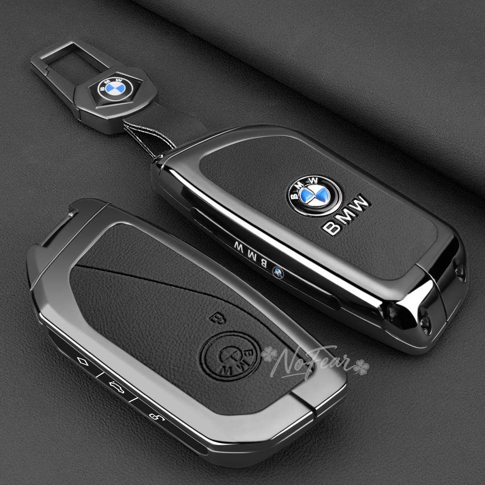 AABW1 Car Key Cover Case Protect Keyless Key Bag Shell For BMW i7 X7 G07 LCI iX I20 X1 U11 7 Series G70 G09 XM U06G81 M3 2023 stickers