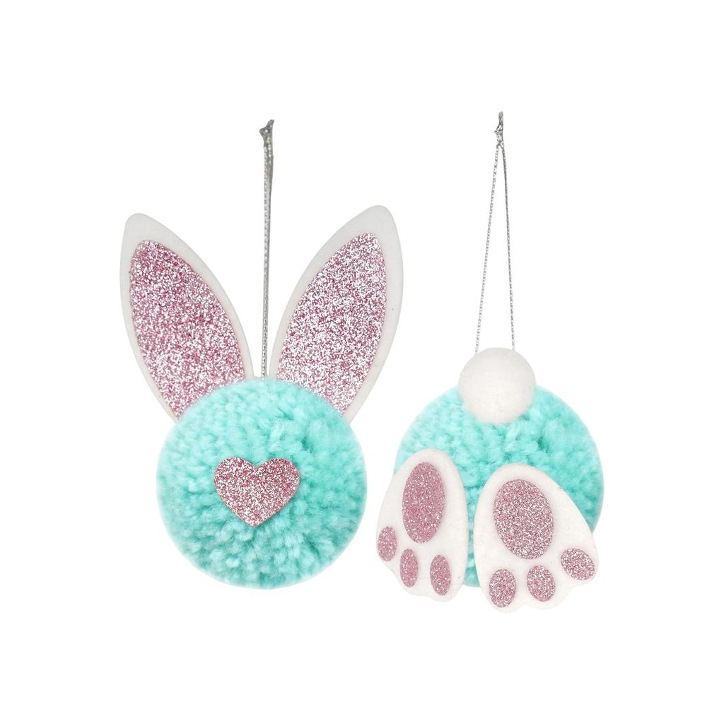 Easter Bunny Butt Ear Pendant Home Party Decoration Easter Ornament