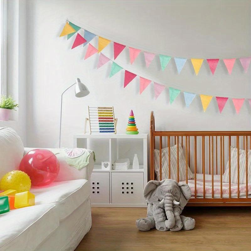 15pcs Colorful Pennant Flags for Festive Celebrations and Home Decor,suitable for New Year's Parties, Valentine's Day Parties