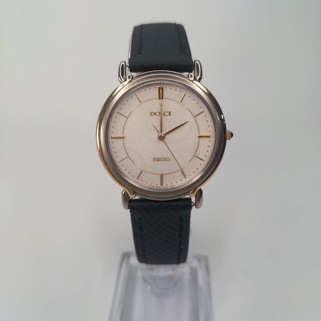 

[USED] Working Seiko Dolce 8N41-6110 Battery Replacement Strap y202